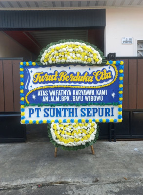 Papan Bunga Duka di Bogabaida