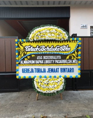 Papan Bunga Duka di Bogabaida