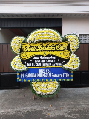 Papan Bunga Duka di Bogabaida